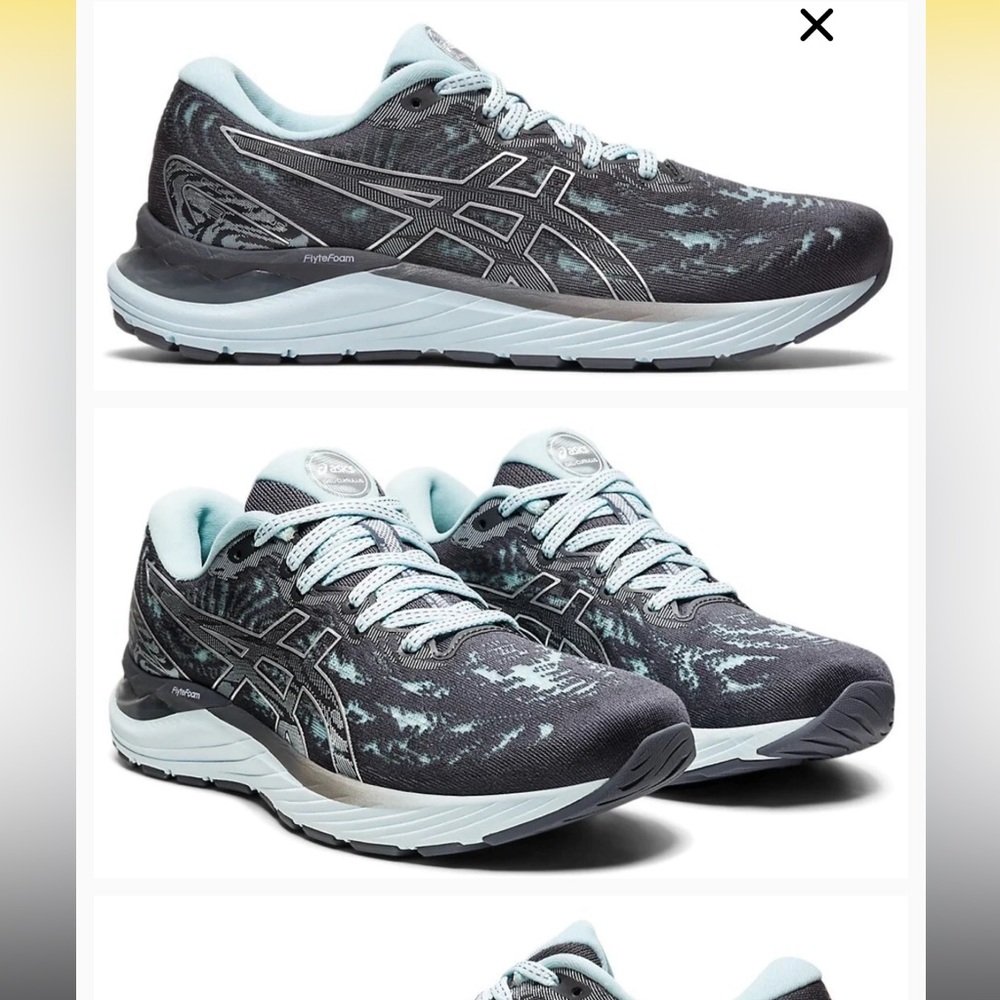 ASICS WOMEN'S GEL-CUMULUS 23 - CARRIER GREY/PURE SILVER (1012A888-021)